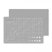 A5 Kesme Matı - Cutting Mat - Kesme Altlığı - Kesim Tablası - 22*15cm - Gri