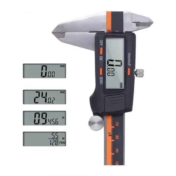 150 x 0.01 mm Dijital Paslanmaz Çelik Elektronik Hassas Kumpas