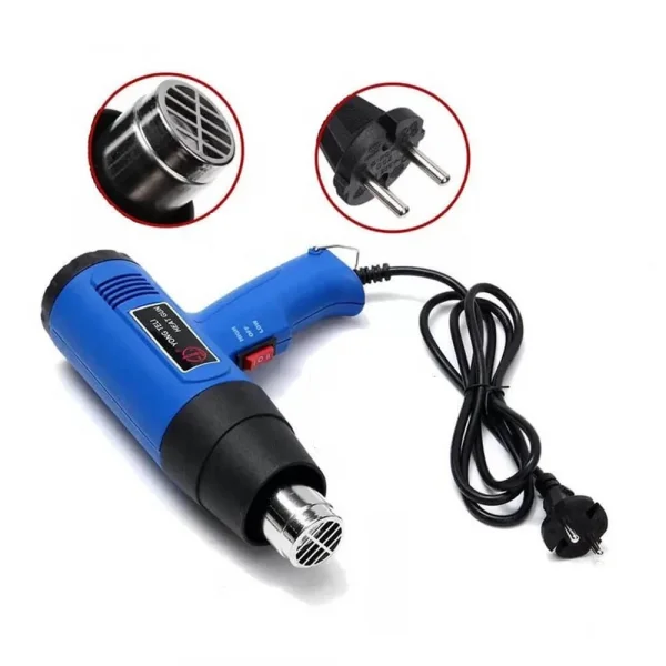 2000W Sıcak Hava Tabancası (300°C – 520°C) - 2 Kademeli