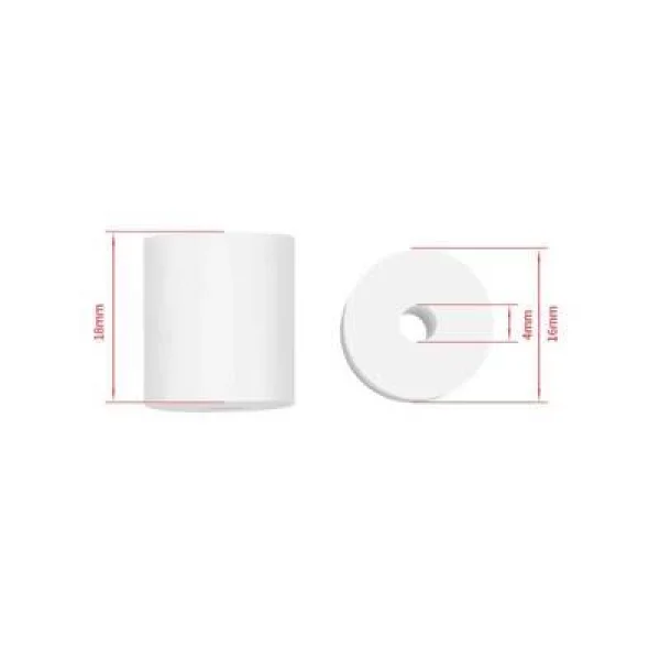 3D Yazıcı Isıtıcı Tabla Kalibrasyon - Tesviye Silikonu - 4 Adet - Creality Uyumlu - Beyaz