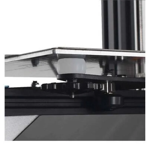 3D Yazıcı Isıtıcı Tabla Kalibrasyon - Tesviye Silikonu - 4 Adet - Creality Uyumlu - Beyaz