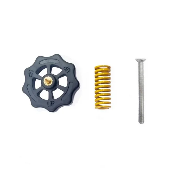 3D Yazıcı Sıcak Yatak Tesviye Somun Kiti M4*59.1*42mm CR10 Büyük Boy Vidalı Somun