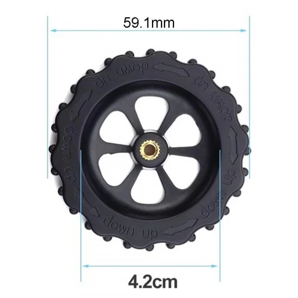 3D Yazıcı Sıcak Yatak Tesviye Somun Kiti M4*59.1*42mm CR10 Büyük Boy Vidalı Somun