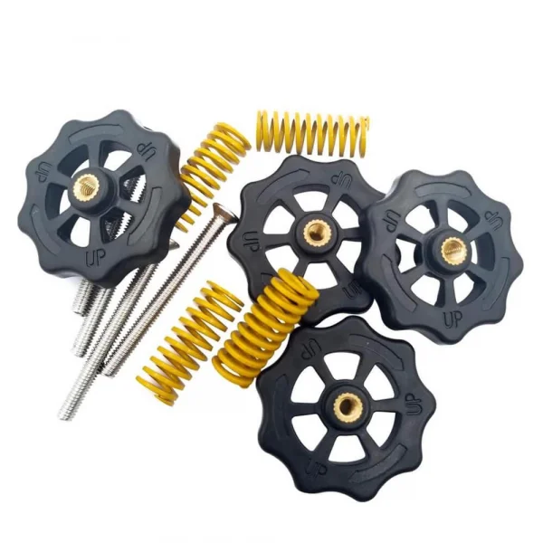 3D Yazıcı Sıcak Yatak Tesviye Somun Kiti M4*59.1*42mm CR10 Büyük Boy Vidalı Somun