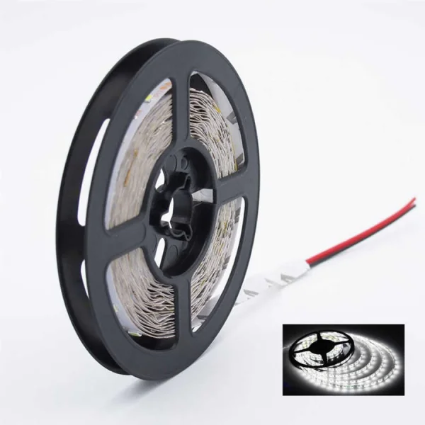 5M Metre 5050 3 Çipli Silikonsuz İç Mekan Şerit Led 300 Led Beyaz