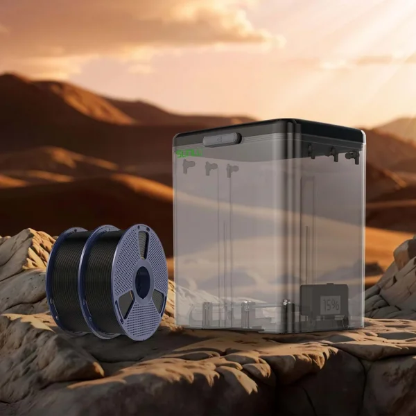 SUNLU FilaDryer SP2 Filament Saklama Kutusu | 2x PLA+ 2.0 Siyah Hediyeli