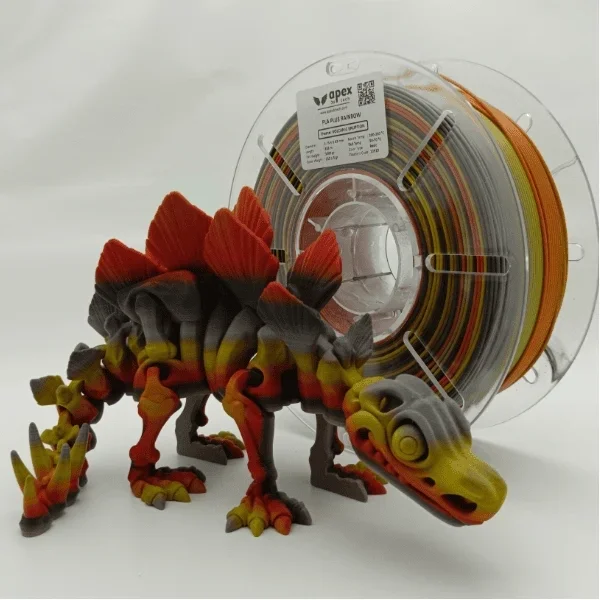 Apex3D Rainbow PLA+ Filament