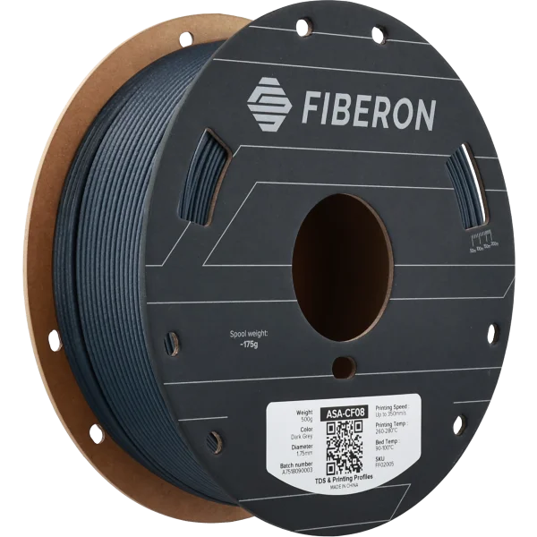 Fiberon ASA-CF08 Filament | UV Dayanımlı Karbon Fiber