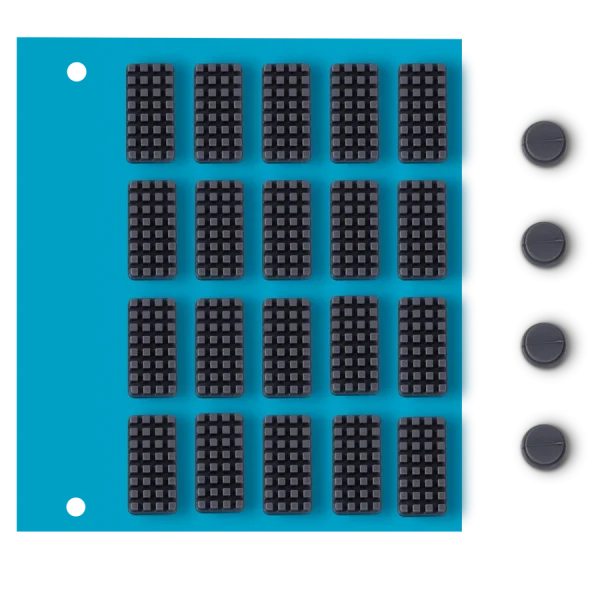 Snapmaker U1 Nozzle Temizleme Uçları ve Park Pedleri Seti