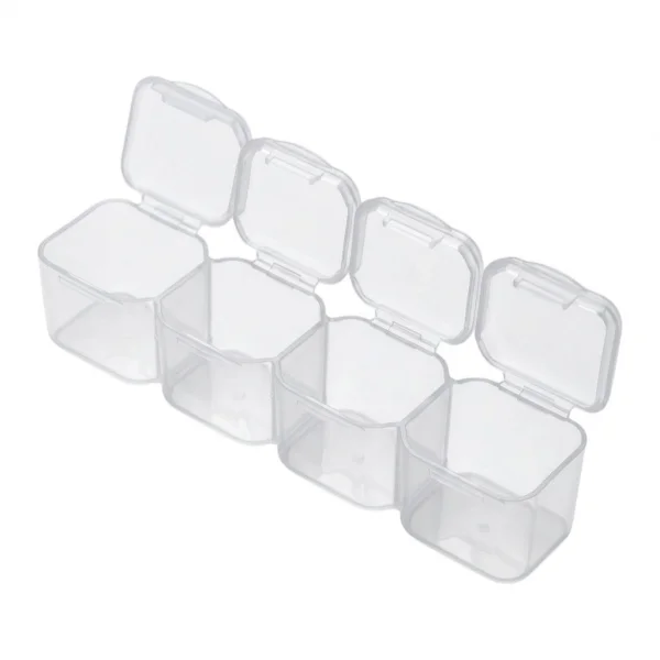 1 Adet 28 Bölmeli Küçük Saklama Kutusu