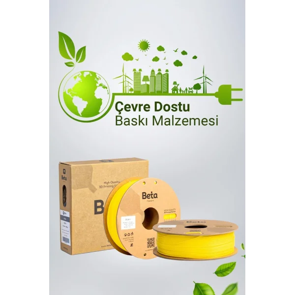 Beta PLA+ Filament Cyber Sarı