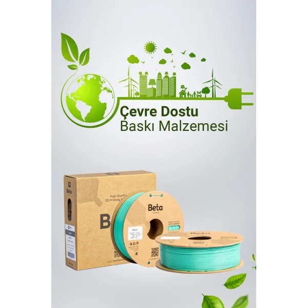 Beta PLA+ Filament Su Yeşili