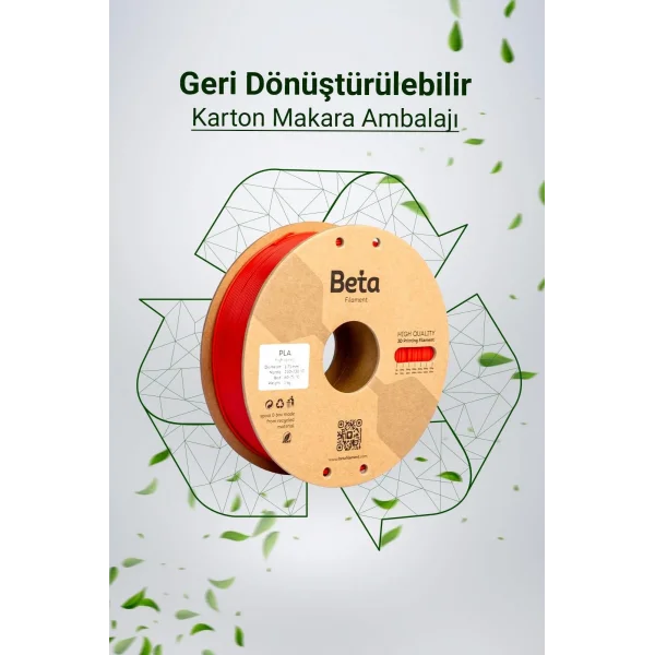 Beta PLA High-Speed Filament Kırmızı