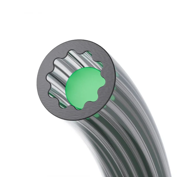 Creality Düşük Dirençli Yıldız Şekilli PTFE Boru - 2 Metre