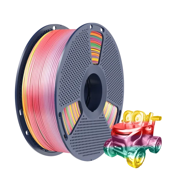 Sunlu Silk Rainbow PLA Filament