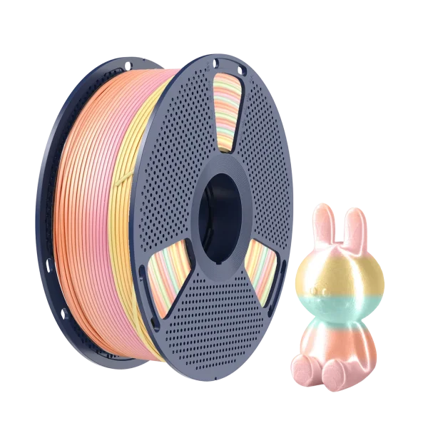 Sunlu Silk Rainbow PLA Filament
