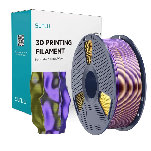 Sunlu Silk PLA Filament - Üç Renk
