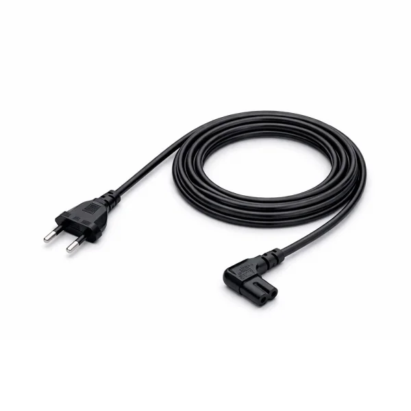 90 Derece L Uç Fiş 2 Pin Power Güç Kablosu - 1.5m