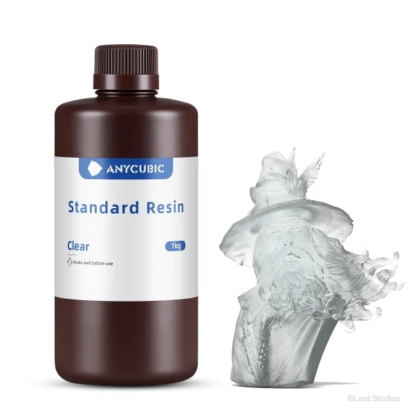 Anycubic Standard Reçine - Şeffaf