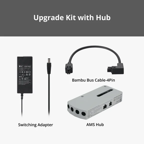 Bambu Lab AMS 2 Pro Upgrade Kit X1 / P1 Serisi Uyumlu