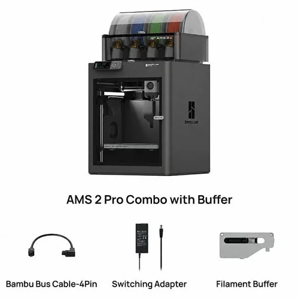 Bambu Lab P1S Combo AMS 2 Pro 3D Yazıcı