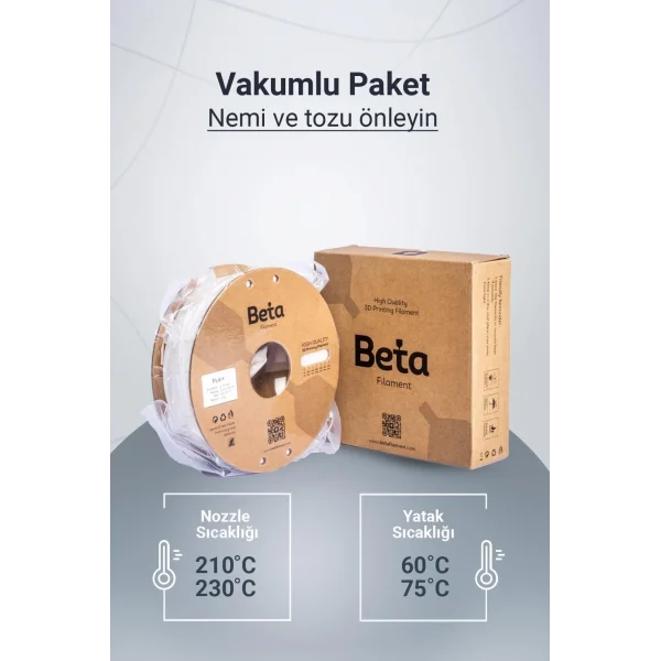 Beta PLA+ Filament Cyber Sarı