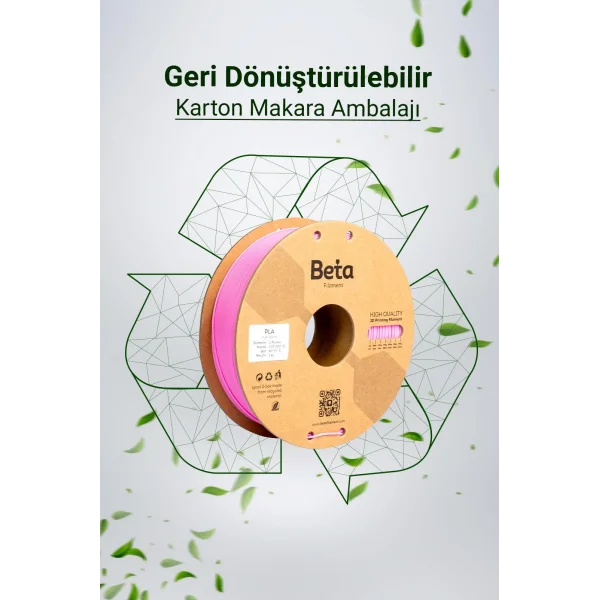 Beta PLA High-Speed Filament Pembe