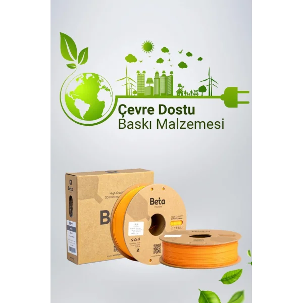 Beta PLA High-Speed Filament Turuncu
