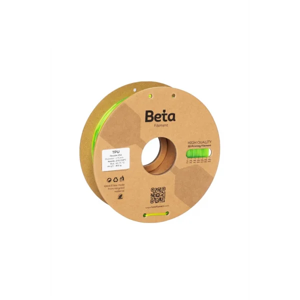 Beta TPU 95A Filament - Şeffaf Yeşil