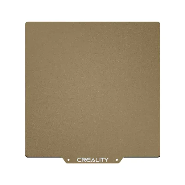 Creality 235x235mm Pei Yay Çeliği Altın Sarı - Çift Yüzey