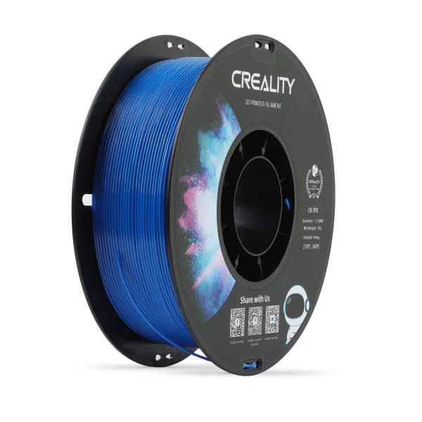 Creality CR-TPU Mavi Filament 1Kg 1.75mm