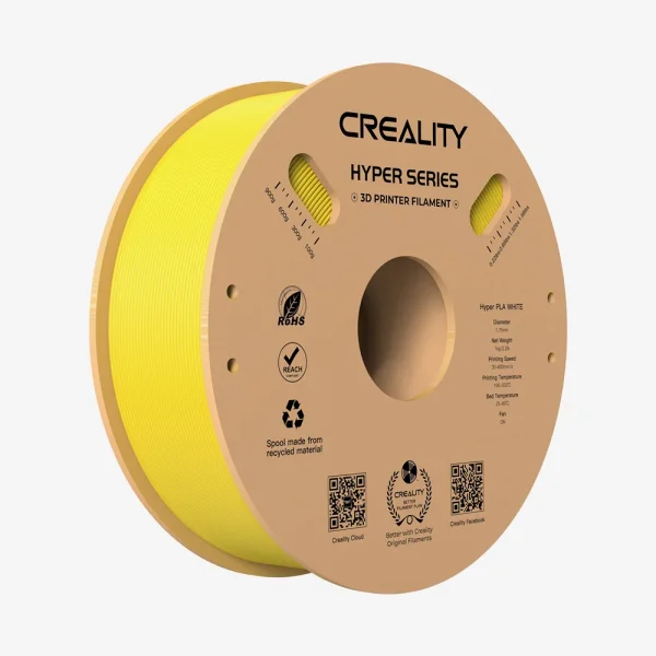 Creality Hyper PLA Sarı 1.75 Mm 3D Yazıcı Filament 1kg