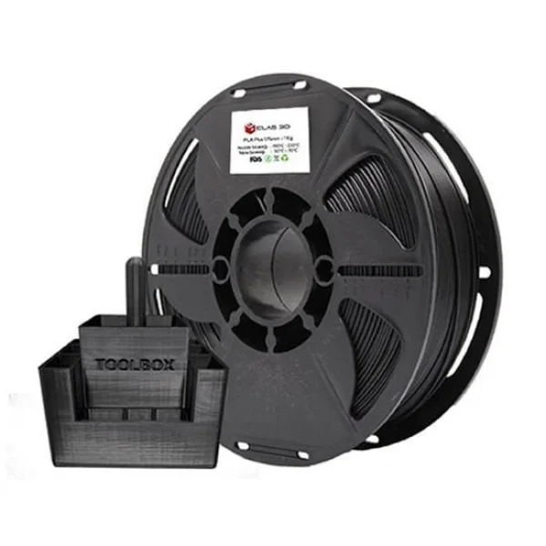 Elas PLA Plus Filament - Siyah