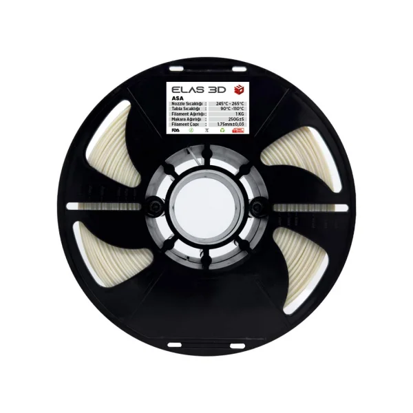 Elas ASA Filament - Natural