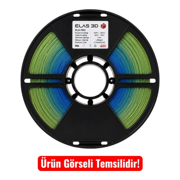 Elas PLA Pro Filament - Renk Geçişi