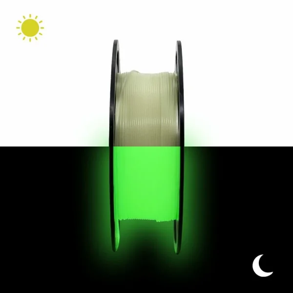 ELAS Yeşil GLOW PLA+ Filament 1.75mm 1 Kg