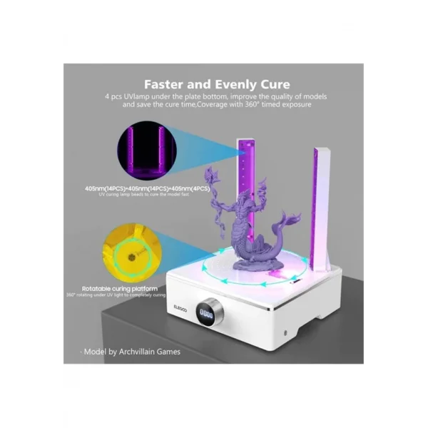 Elegoo Mercury XS Bundle Yıkama ve Kürleme Cihazı Seti