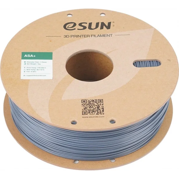 Esun ASA Filament 1.75 MM 1 KG Gri