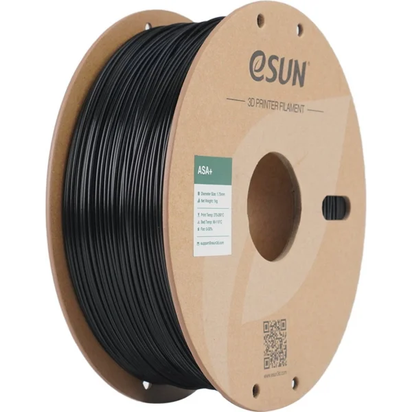 Esun ASA+ Filament 1.75 MM 1 KG Siyah