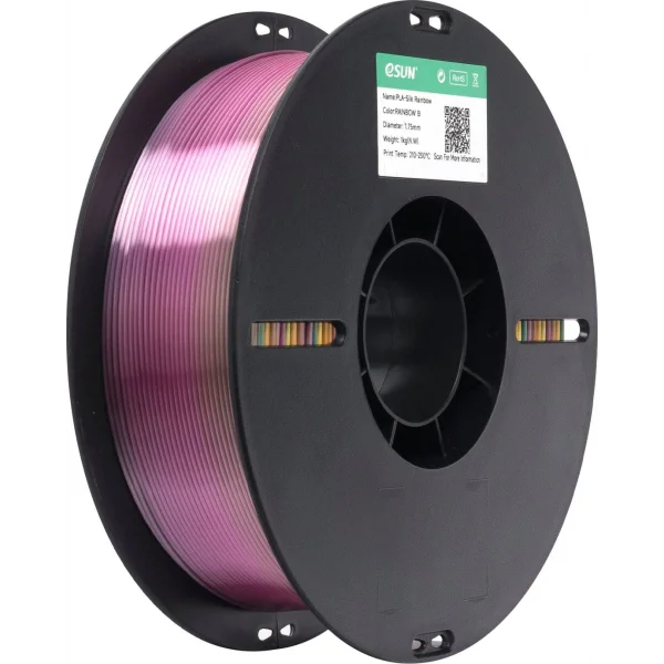 Esun PLA-Silk Filament - Rainbow B
