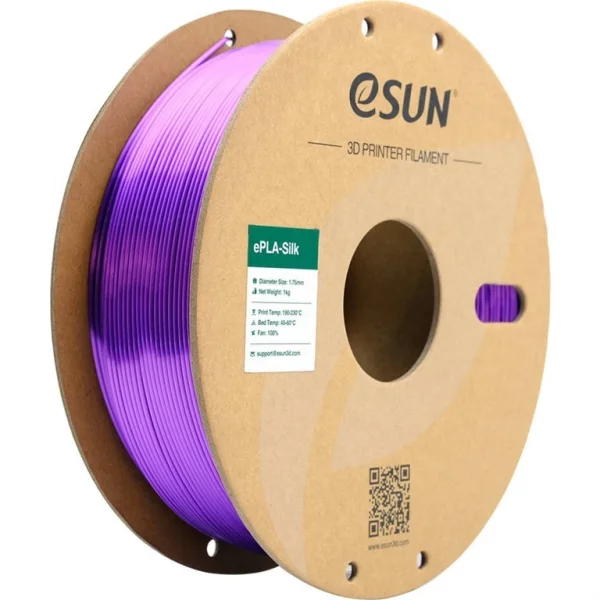 eSUN Silk PLA 3D Printer Filament Mor