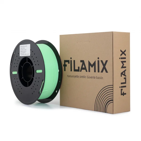 Filamix Glow PLA Filament - Karanlıkta Parlayan Filament