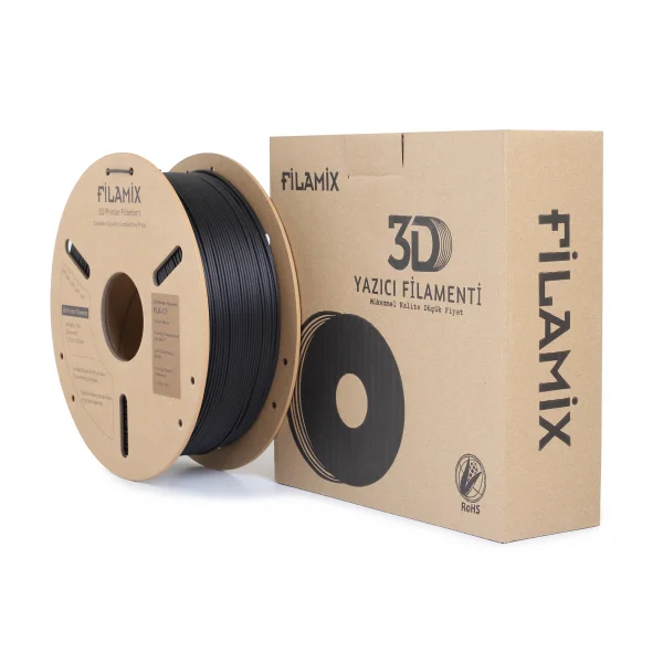 Filamix PLA-CF Filament Siyah