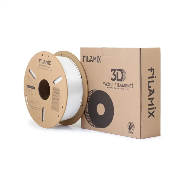 Filamix Silk PLA Filament - Beyaz
