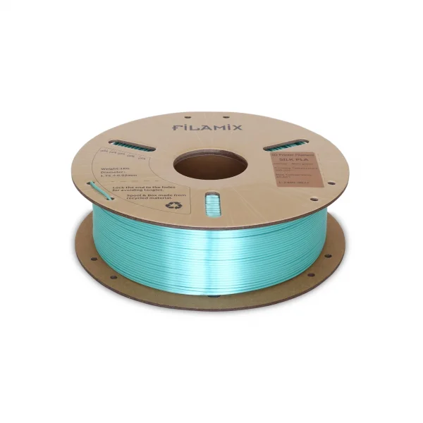 Filamix Silk PLA Filament - Mint Yeşil