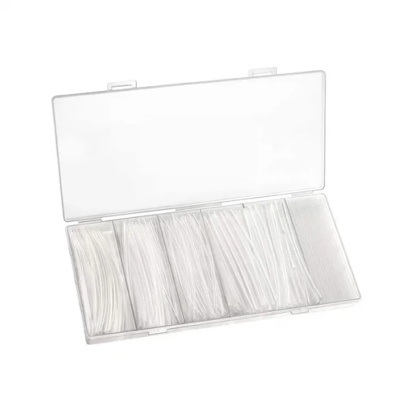 Isı Shrink Daralan Şeffaf Makaron Yalıtım - 150 Adet 6 Boy Set