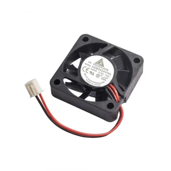 24V 4cm Fan - 40*40*10mm Fırçasız 2 Pin Soğutucu Fan 5 Cm Kablo