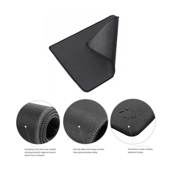 Mousepad Kaydırmaz Koku yapmaz 1.5mm Kalınlık Mouse Pad 18 x 22 CM