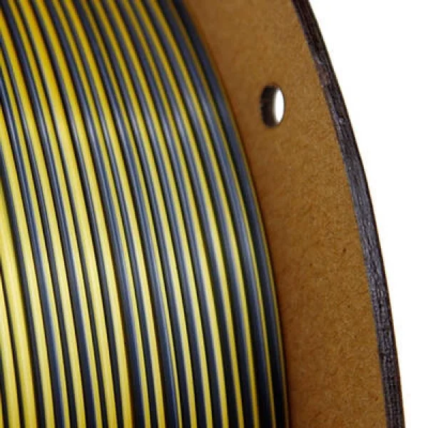 Nanelab Çift Renkli Silk PLA Filament - Siyah-Altın - 1.75mm - 1Kg