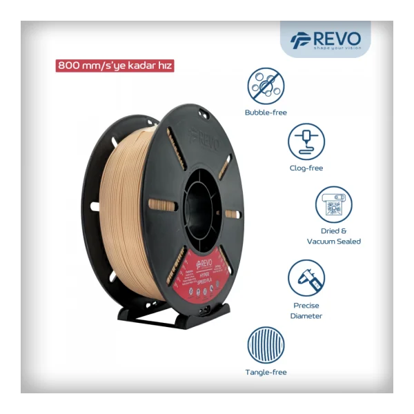 Revo Hyper Speed Pla Filament - Ten